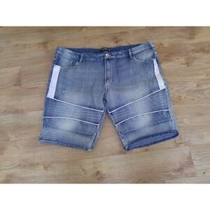 Southpole Shorts Mens 46 Blue Baggy Stretch Jorts Hip Hop Y2K Denim Jean